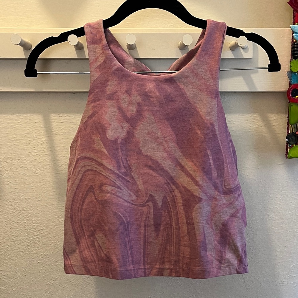 Beyond Yoga Spacedye Refocus Cropped Racerback